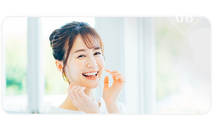 肌診断機を用いて正確な肌分析に基づいた肌治療を